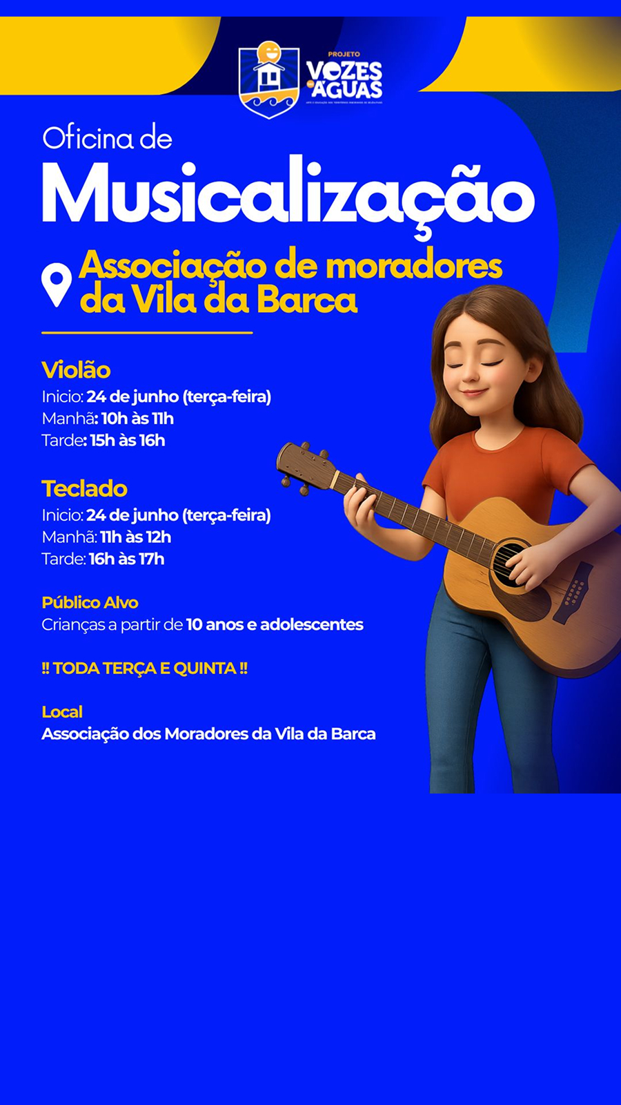 Oficina de Musicalização